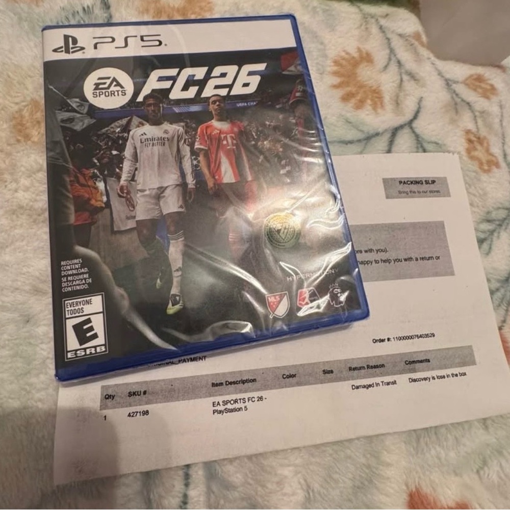 EA Sports FC 26 for PS5 - Blue Case
